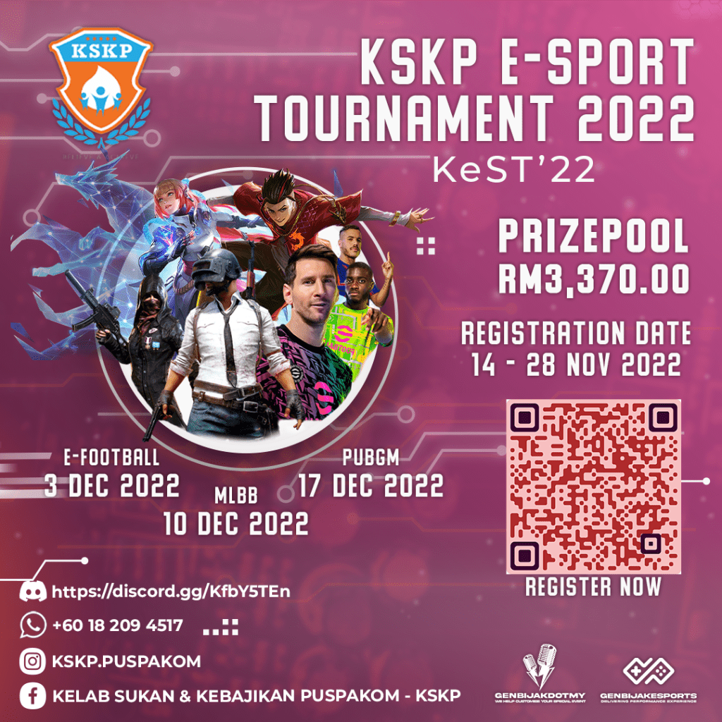 #PROMO : Program eSports Agensi Atau Organisasi Syarikat Anda
