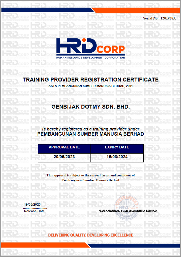 HRD Crop Certificate | Team Building