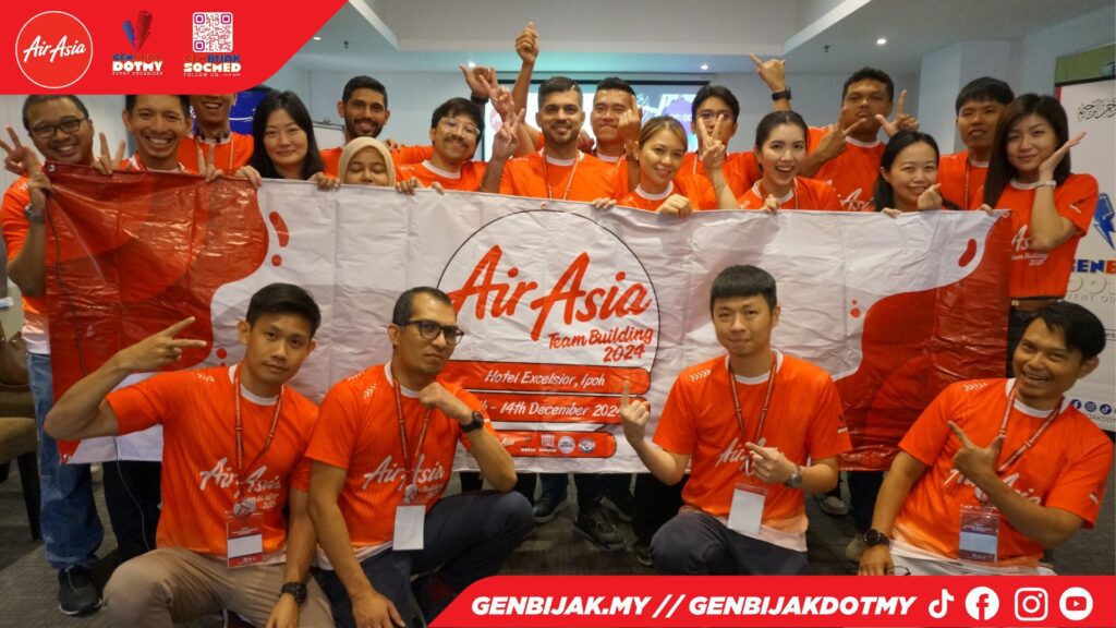 #TEAMBUILDING : AIR ASIA SAFETY TEAM Malaysia
