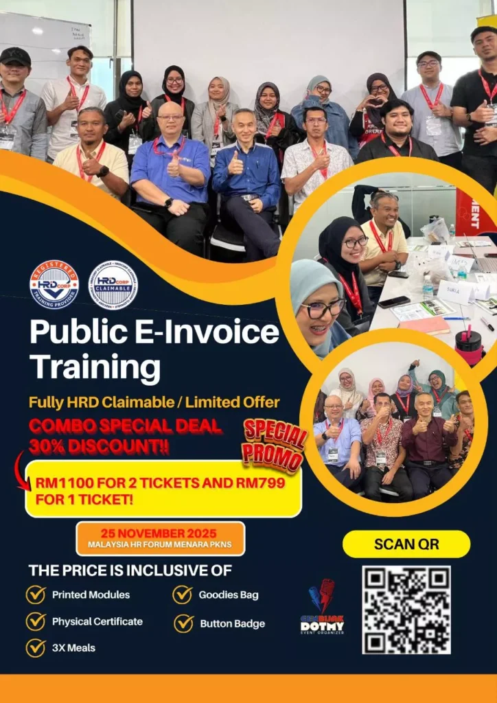 Public E-Invoice Training Malaysia 2025 – Prepare for Malaysia’s E-Invoicing Future