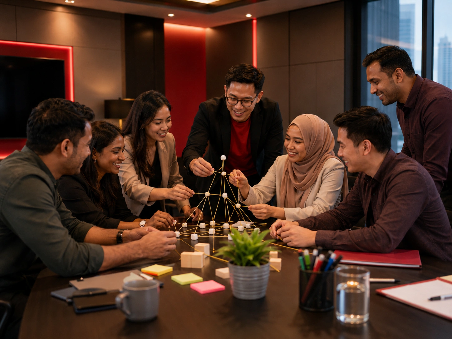 indoor team activity