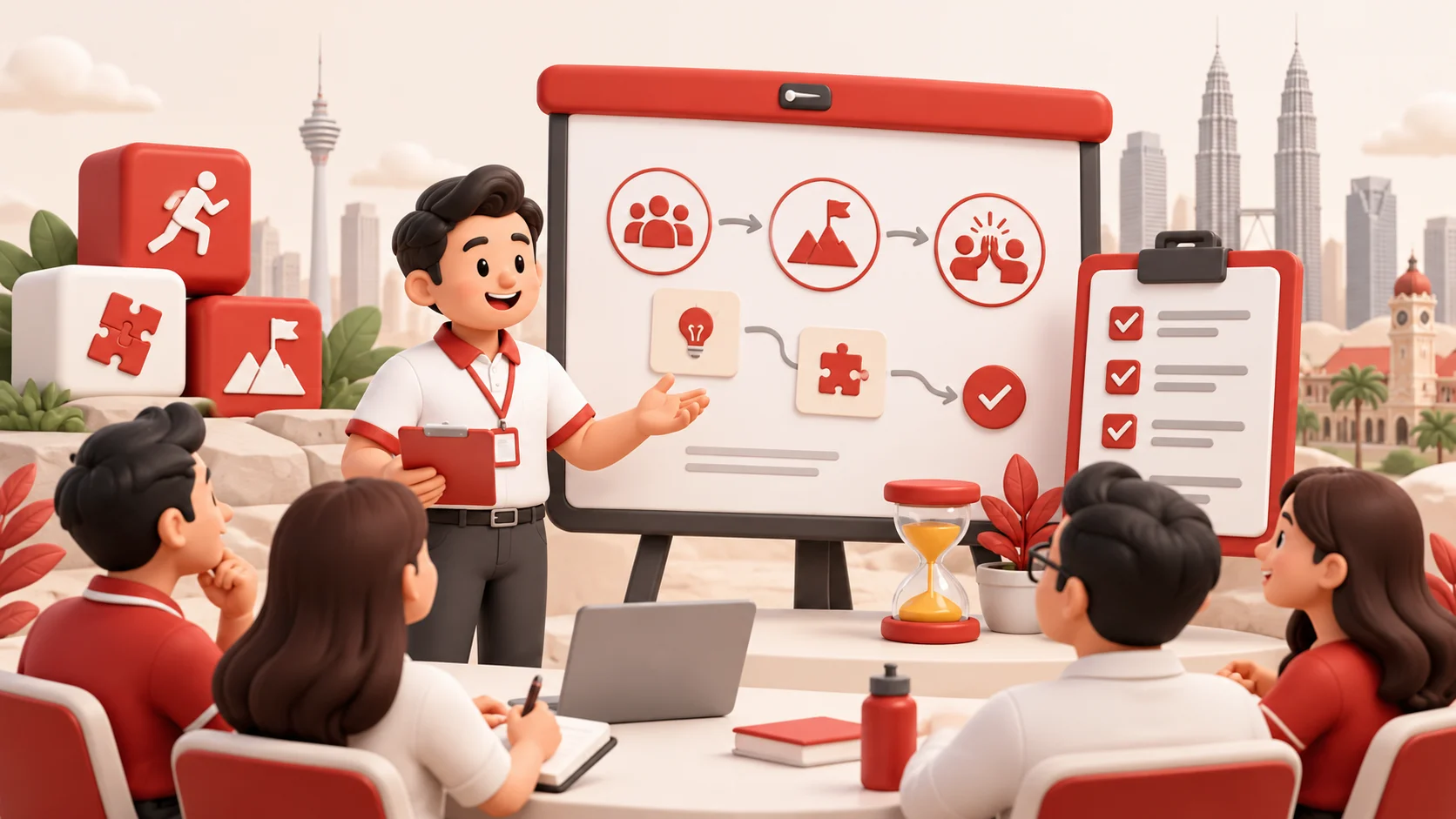 Activities planning and facilitation for corporate team building in Malaysia